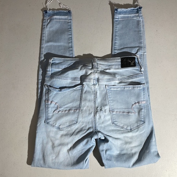American Eagle Super Super Stretch Ripped Jeans - Picture 2 of 8